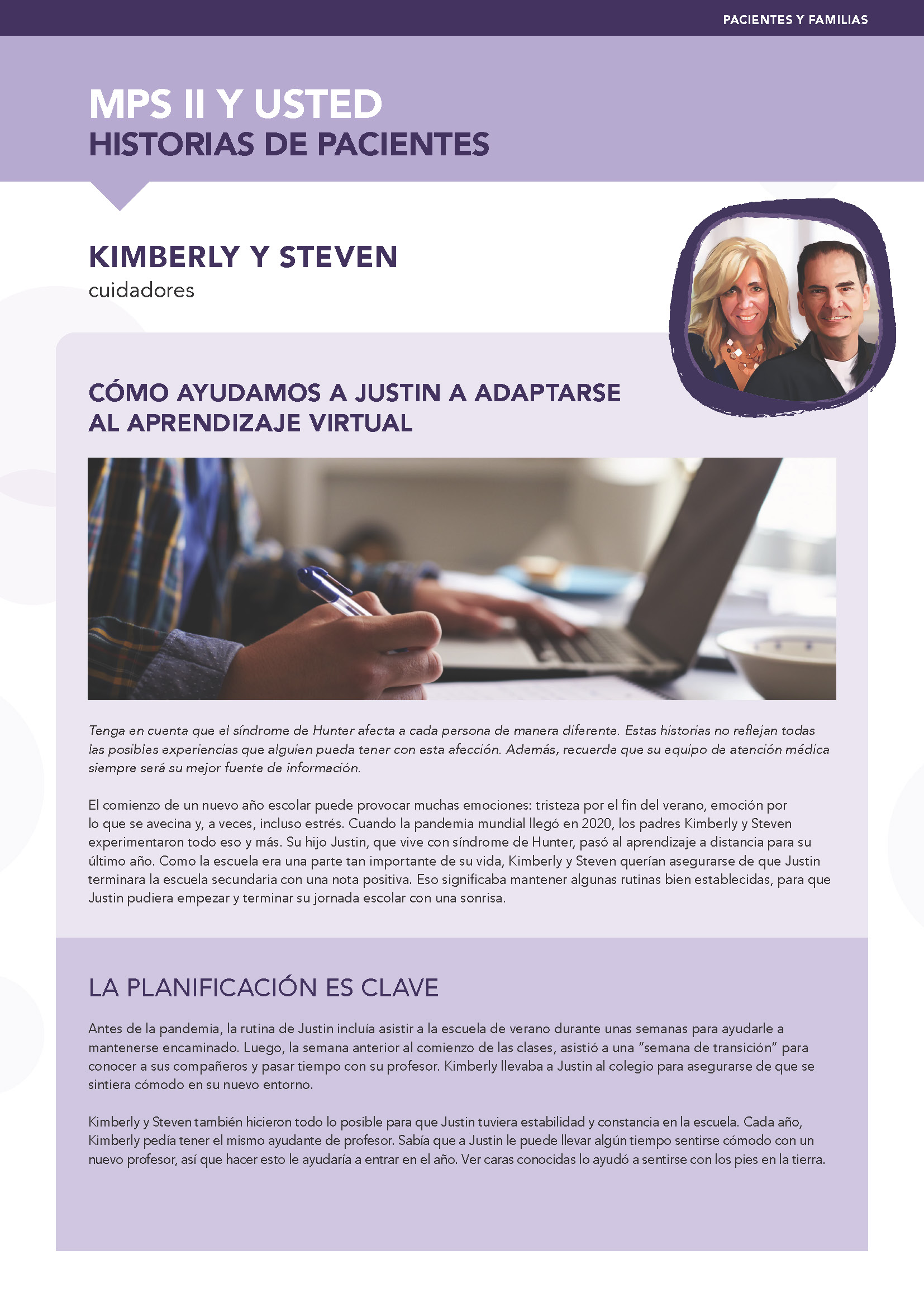 Historias de cuidadores: adaptación al aprendizaje remoto