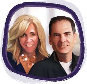 Kimberly and Steven, caregivers of Justin who lives with Hunter syndrome 